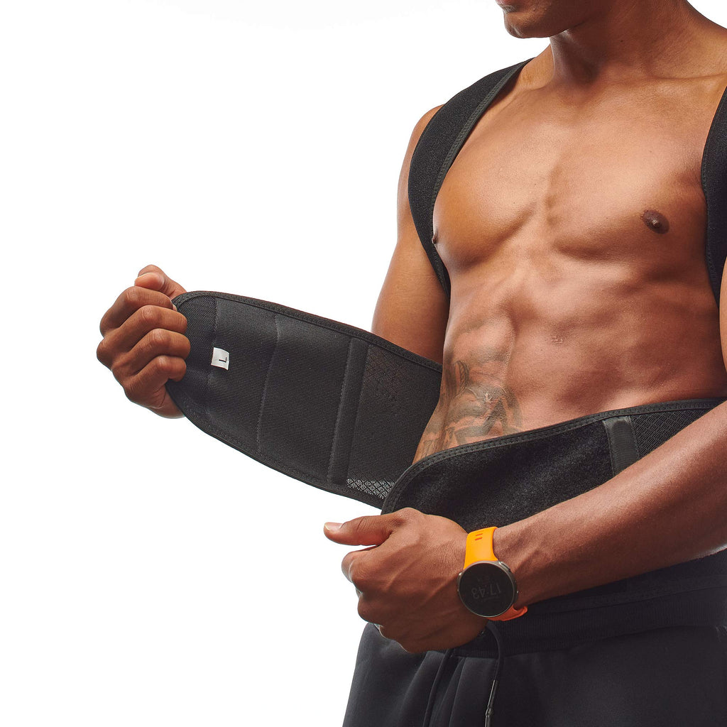 Selbite Posture Corrector for Men and Women - Back Brace for Upper and Lower Body Support - Adjustable Straightener with Pain Relief and Muscle Memory (Large)