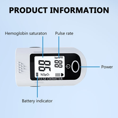 Real-Time Health Monitoring Kit with Forehead Thermometer & Blood